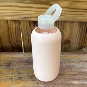 BKR Tutu Little Reusable Glass Water Bottle in Silicone Sleeve with Cap 16oz